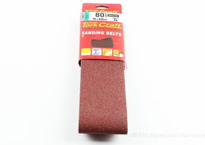 Sanding Belt 75mm x 533mm (40Grit) x2