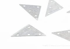 Bracket Flat Steel Triangular 70 x 70 x 95mm