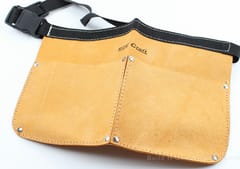 Leather Nail Bag Two Pocket Tork Craft