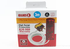 Extension High Surge Protection 4 Way 3000mm