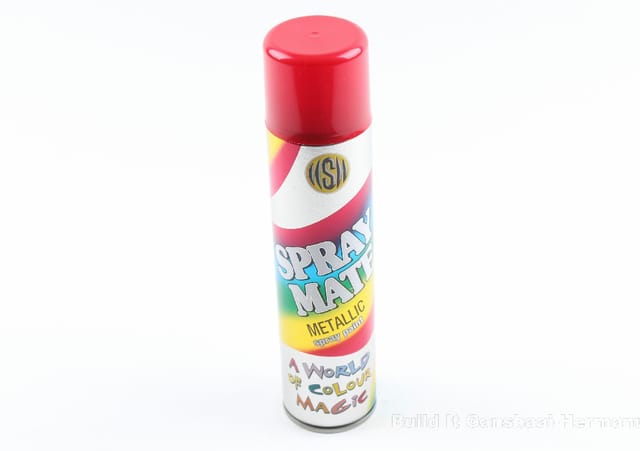 Spray Paint Spraymate Metallic Red 250ml