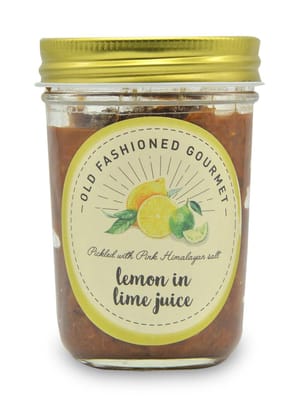 Lemon in Lime juice By Old Fashioned Gourmet