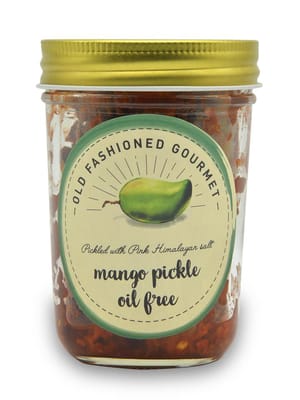 Mango Pickle,Oil free By Old Fashioned Gourmet