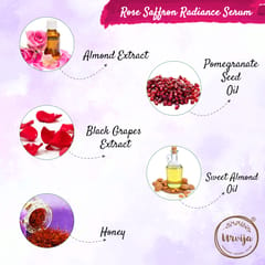 Rose Saffron Radiance Serum By Urvija