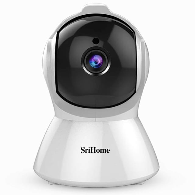Srihome SH025 Pan/Tilt Wireless WiFi 2MP Full HD 1080p IP Security Camera CCTV with Auto Tracking