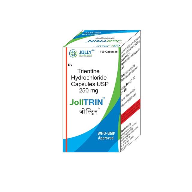 Jolltrin (Trientine Hydrochloride Capsules 250mg)