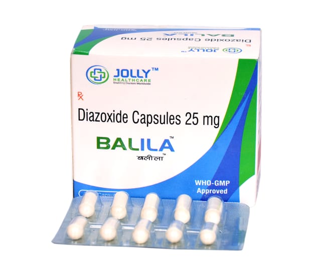 Balila (Diazoxide Capsules 25mg)