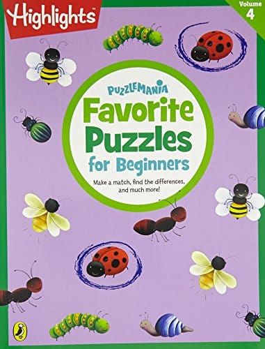 Puzzlemania: Favorite Puzzles For Beginners Vol 4