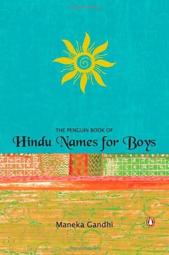 Penguin Book Of Hindu Names For Boys