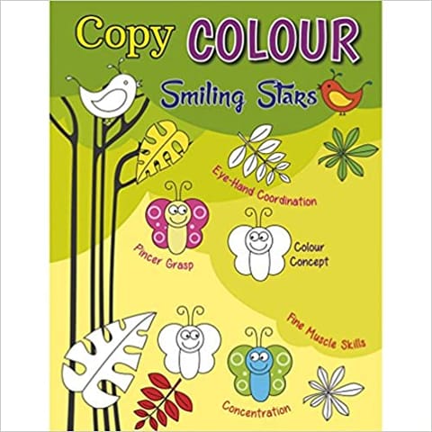 Copy Colour Smiling Stars