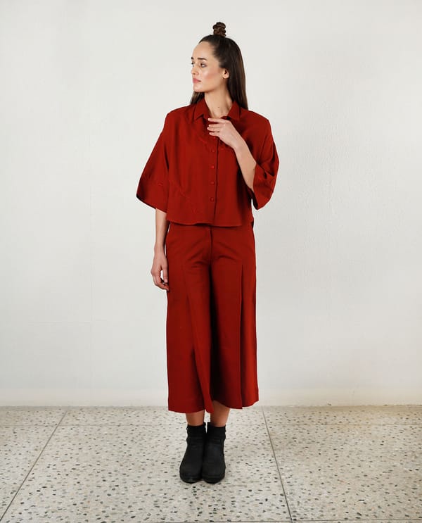 Wear Anywhere Cherry Red Co-Ord