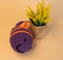 Handmade Crochet Rattle - Fish (Pack Of 2)