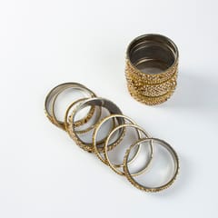 Hyderabad Lac Bangles / Gold Plated