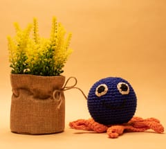 Handmade Crochet Rattle - Octopus (Pack Of 2)
