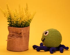Handmade Crochet Rattle - Octopus (Pack Of 3)