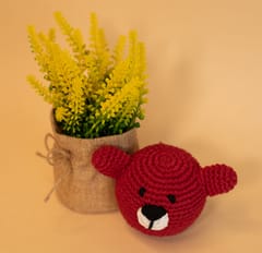 Handmade Crochet Stress Ball - Teddy (Pack Of 2)