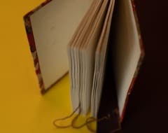 Maroon Printed Handmade Diary