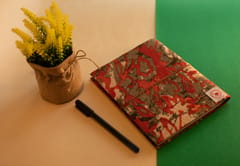 Handmade Diary / Vintage Style Printed Cover