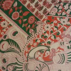 Multicolour Kalamkari Saree-016