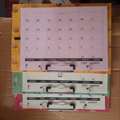 Planner (Magnetic Fridge Calendar)
