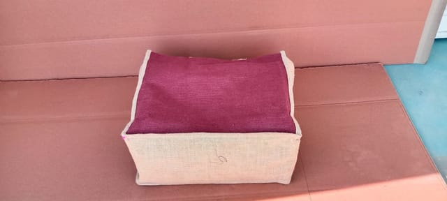 Jute Shopping Bag | Pink | Pack of 2