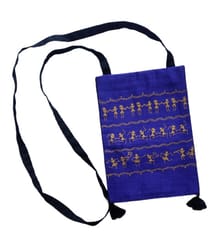 Silk Sling Bag / Warli Art / Stylish