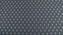 Handloom Satin Weave With Reshmi Gold Zari Running Fabric . Silk / Cotton-FAB-019
