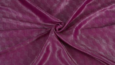 Handloom Banarasi With Reshmi Silver Zari Ambose Running Fabric. Silk / Cotton-FAB-014