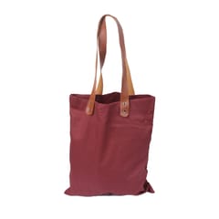 Hand Painted Linen Cotton Tote Bag