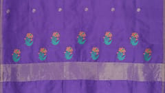 Handloom Kaduwa Designer Silk thread Motif Dupatta. Silk /Silk-DUP-023