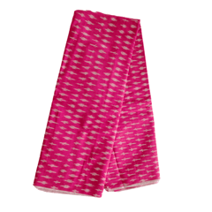 Pink Ikkat Fabric