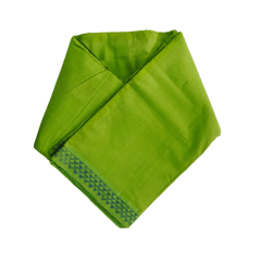 Light Green Color Cotton Fabric-1