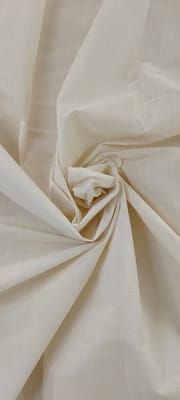 Off-White Mangalagiri Cotton Fabric-1