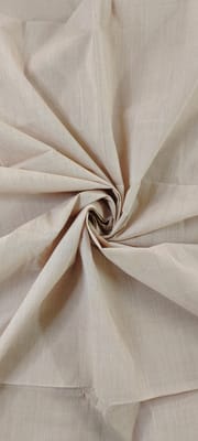Beige Mangalagiri Cotton Fabric-1