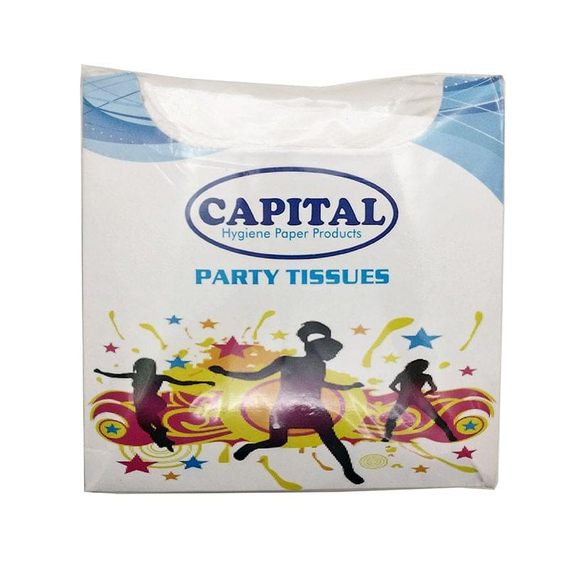 Capital Party Tissue Pack : 100 Napkins