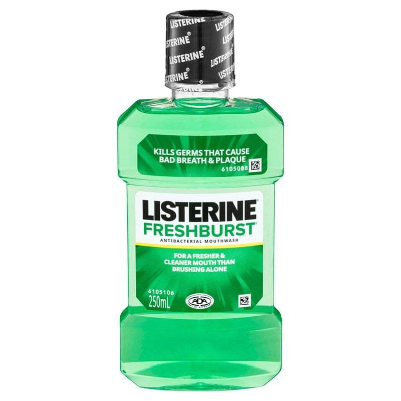 Listerine Fresh Burst Mouthwash : 250 Ml