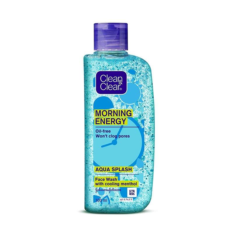Clean & Clear Morning Energy Aqua splash Face Wash : 100 ml