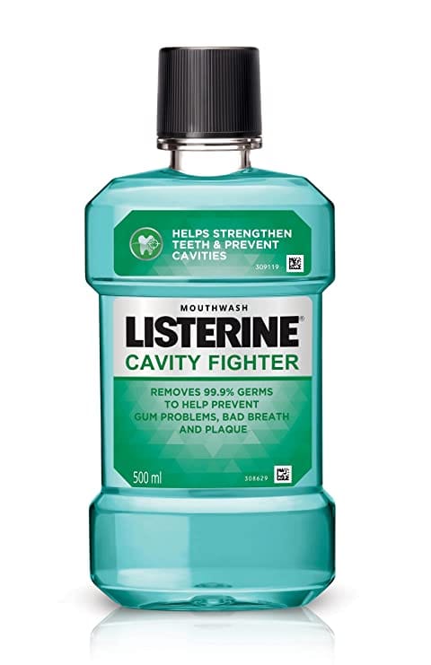 Listerine Cavity Fighter Mouthwash : 500 ml