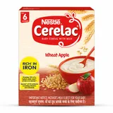 Nestle Cerelac  Wheat Apple Baby Cereal : 300 gm