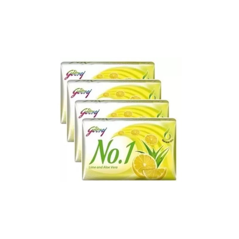 Godrej No1 Soap Lime & Aloe : 3 Units (Free : 1 U) #