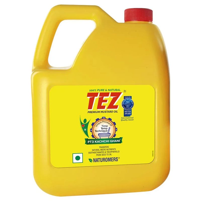 Tez Mustard Oil : 5 Ltr #