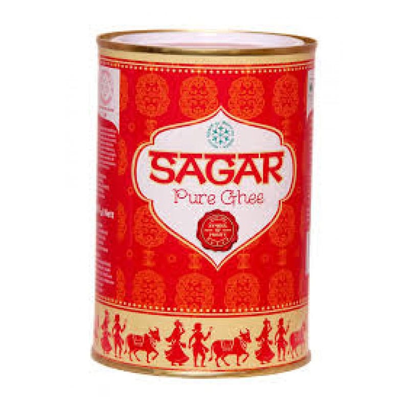 Sagar Pure Ghee Tin : 1 Ltr #