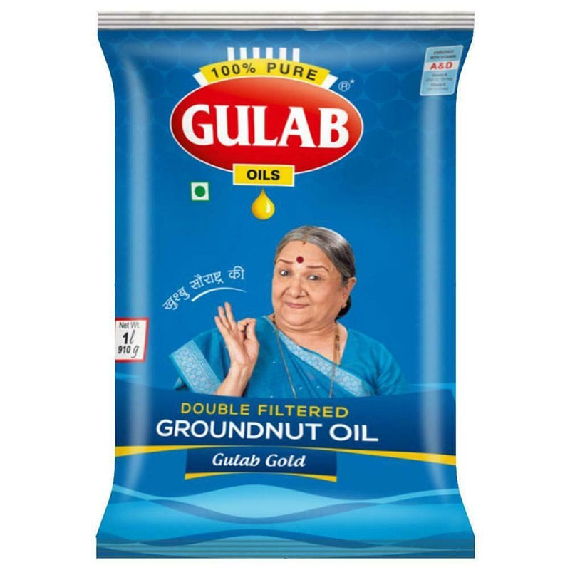 Gulab Groundnut Oil : 1 Ltr #