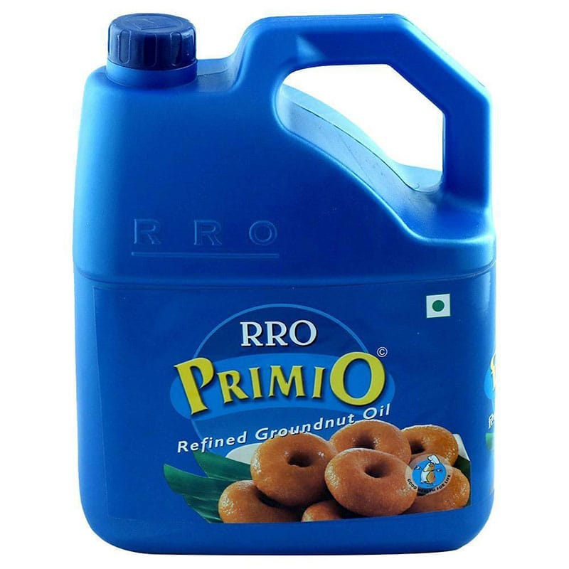 Rro Primio Refined Groundnut Oil : 5 Ltr #