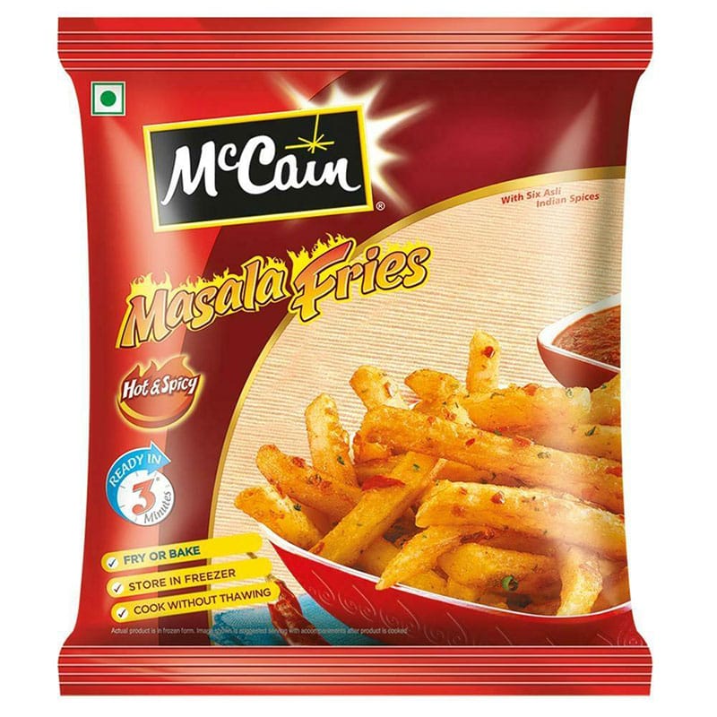 Mc Cain Masala French Fries : 375 Gm #