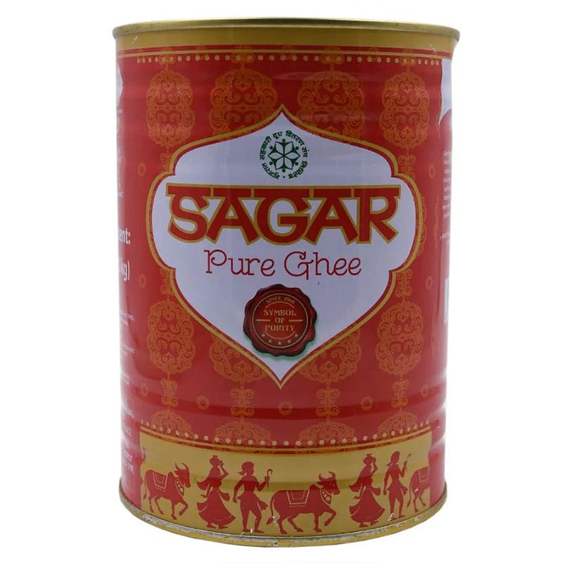 Sagar Pure Ghee Tin : 2 Ltr #