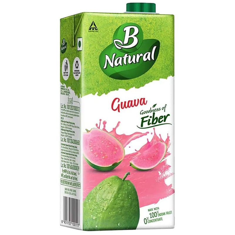 Natural Guava Gush : 1 Ltr #