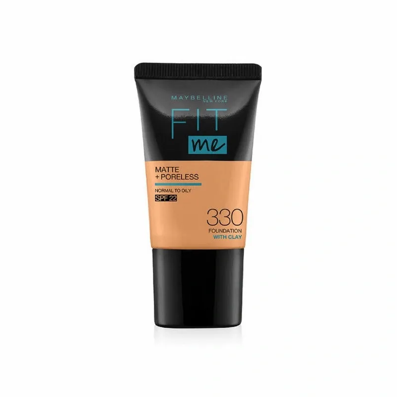 Maybelline New York Fit Me Matte + Poreless SPF 22 330Foundation with Clay : 18ml