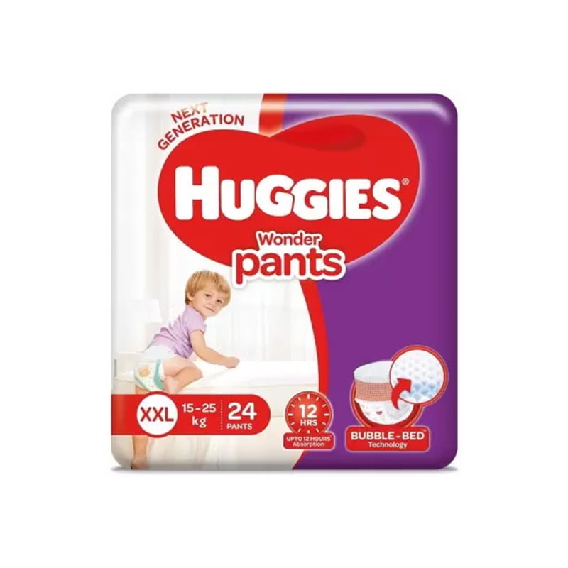 Huggies Wonder Pants ( XXL ) 15 - 25 kg : 24 Pants