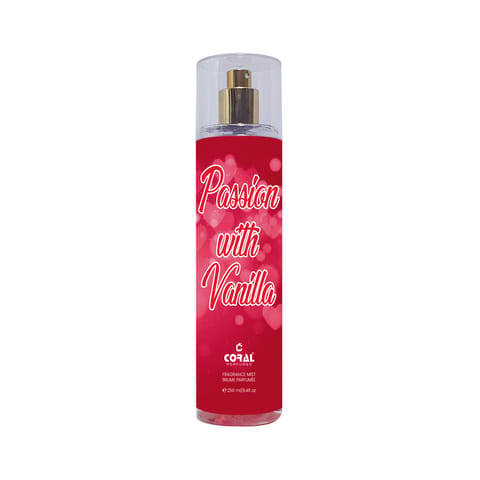 Coral Passion With Vanilla Fragrance Mist 250ml
